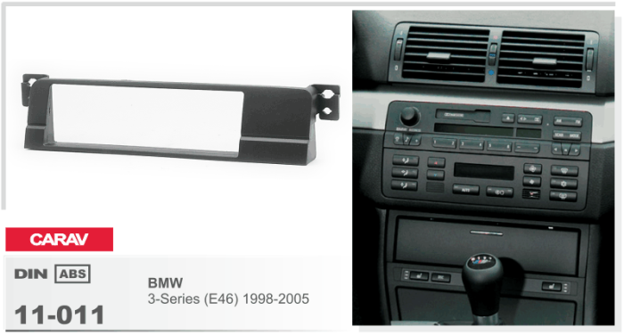 Переходная рамка BMW 3 Series (E46) Carav 11-011