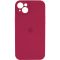Чохол для смартфона Silicone Full Case AA Camera Protect for Apple iPhone 13 35,Maroon (FullAAi13-35)
