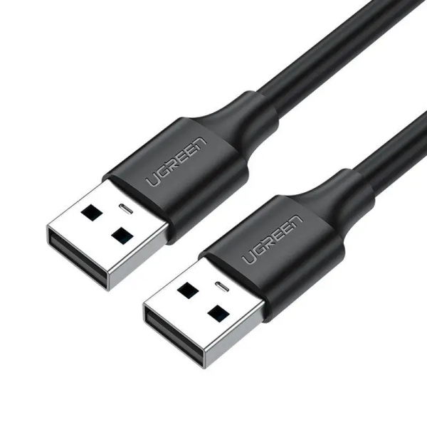 Кабель UGREEN US102 USB 2.0 A Male to A Male Cable 1m (Black)(10309) (UGR-10309)