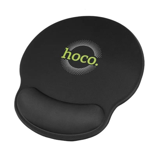 Килимок для миші HOCO GM30 Polar Fox mouse pad with wrist support Black (6942007623339)