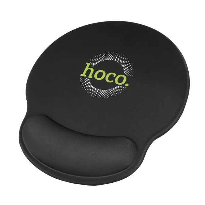 Килимок для миші HOCO GM30 Polar Fox mouse pad with wrist support Black (6942007623339)