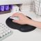 Килимок для миші HOCO GM30 Polar Fox mouse pad with wrist support Black (6942007623339)