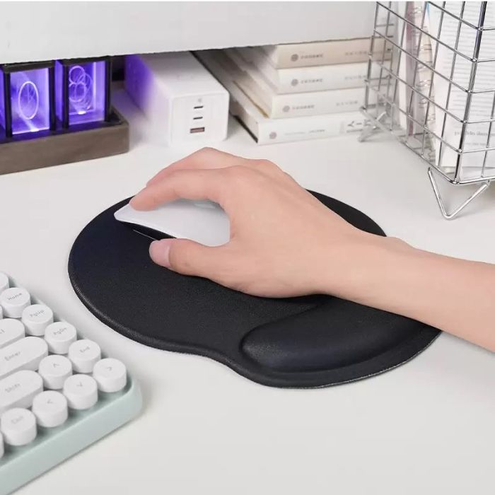 Килимок для миші HOCO GM30 Polar Fox mouse pad with wrist support Black (6942007623339)