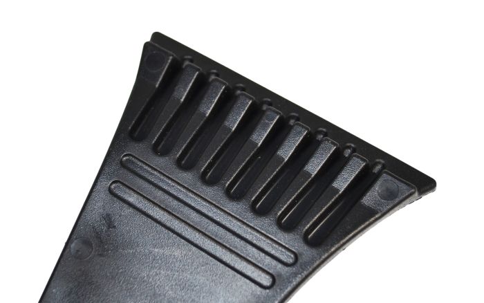 Щітка для снігу зі скребком 53см Дакота чорна 32309Black-IS