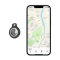 Трекер HOCO E91 Tiger intelligent positioning anti-lost device White (6942007618915)
