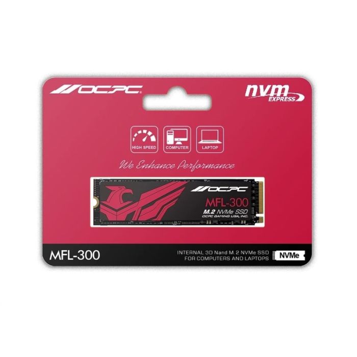 Накопичувач SSD OCPC MFL-300 SSD M.2 NVME PCIE 3.0 512GB (SSDM2PCIEF512GB)