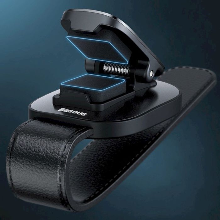 Автомобільний тримач для окуляр Baseus Platinum Vehicle eyewear clip（clamping type）Black (ACYJN-B01)