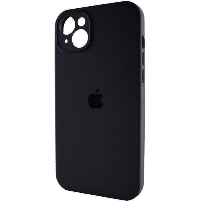 Чохол для смартфона Silicone Full Case AA Camera Protect for Apple iPhone 15 14,Black (FullAAi15-14)