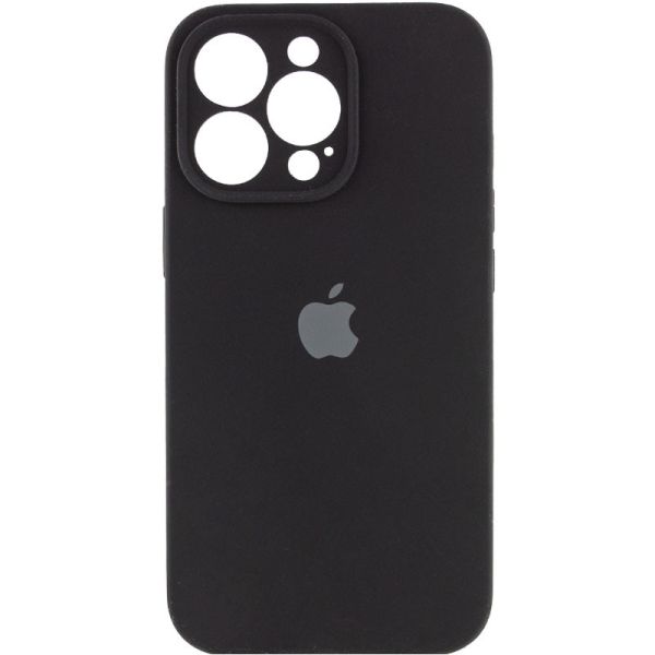 Чохол для смартфона Silicone Full Case AA Camera Protect for Apple iPhone 15 Pro Max 14,Black (FullAAi15PM-14)