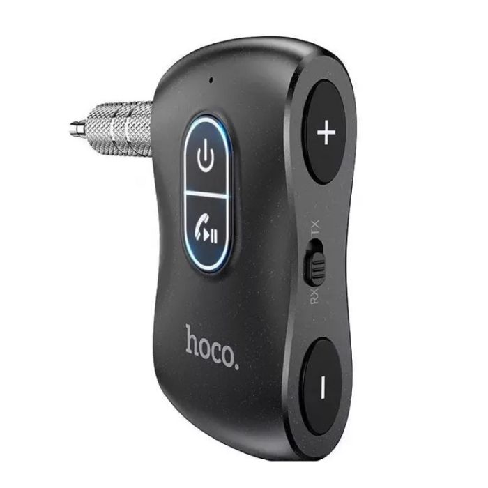 Bluetooth-ресивер HOCO E73 Pro Journey AUX BT audio receiver/transmitter Black Star (6931474783752)