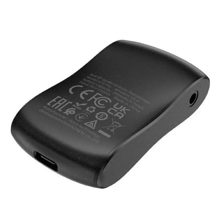 Bluetooth-ресивер HOCO E73 Pro Journey AUX BT audio receiver/transmitter Black Star (6931474783752)