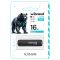 Флеш-накопичувач Wibrand USB 2.0 Grizzly 16Gb Black (WI2.0/GR16P3B)