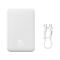 Зовнішній акумулятор Baseus Magnetic Mini Wireless Fast Charge Power Bank 20000mAh 20W White (PPCX150002)