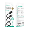 Кабель BOROFONE BX113 Lenny silicone charging data cable Micro(L=3M) Black (6941991115547)