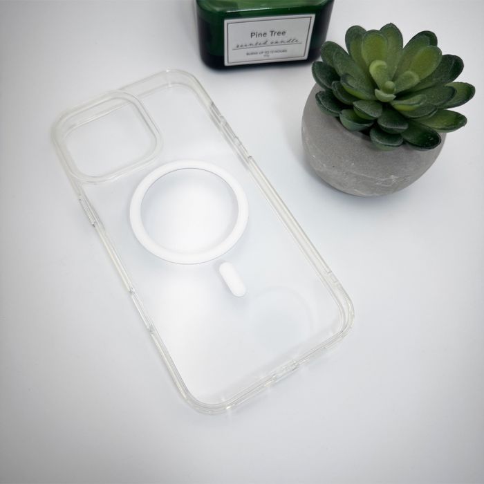 Чохол для смартфона Cosmic Acrilyc Colorful Mag for Apple iPhone 16 Pro White (AcrilycColor16PWhite)