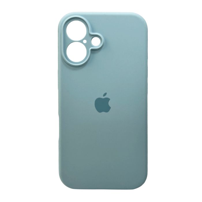 Чохол для смартфона Silicone Full Case AA Camera Protect for Apple iPhone 16 27,Mist Blue (FullAAi16-27)