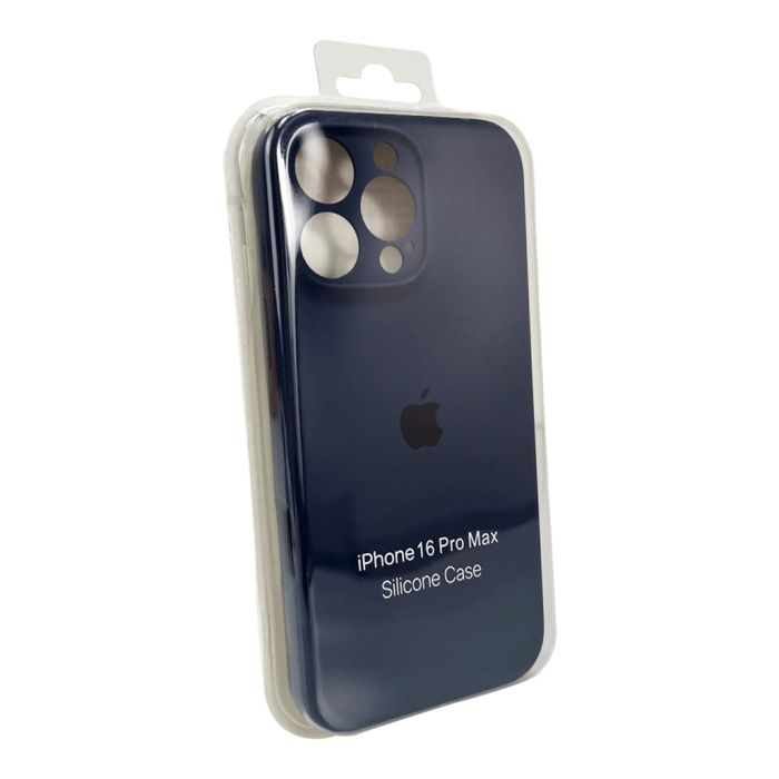 Чохол для смартфона Silicone Full Case AA Camera Protect for Apple iPhone 16 Pro Max 7,Dark Blue (FullAAi16PM-7)
