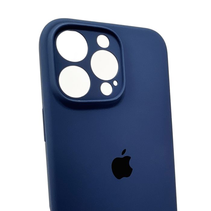 Чохол для смартфона Silicone Full Case AA Camera Protect for Apple iPhone 16 Pro Max 7,Dark Blue (FullAAi16PM-7)