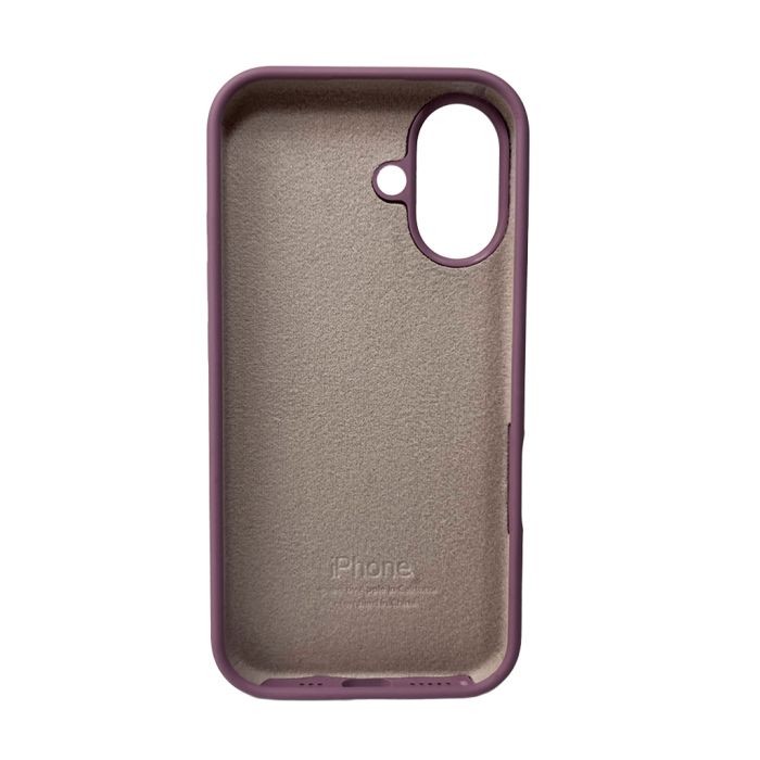 Чохол для смартфона Silicone Full Case AA Open Cam for Apple iPhone 16 60,Taro Purple (FullOpenAAi16-60)