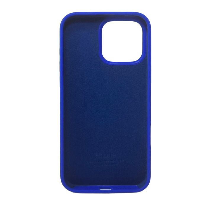 Чохол для смартфона Silicone Full Case AA Open Cam for Apple iPhone 16 Pro 45,Shiny Blue (FullOpenAAi16P-45)
