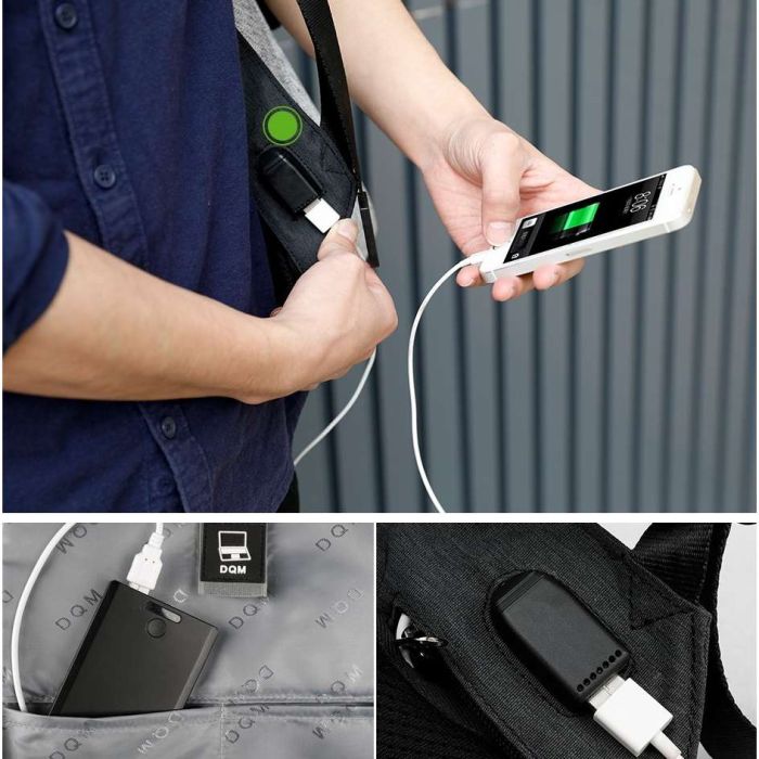 Рюкзак Tigernu D-83351 15.6" Black Grey (D-83351BlGr)