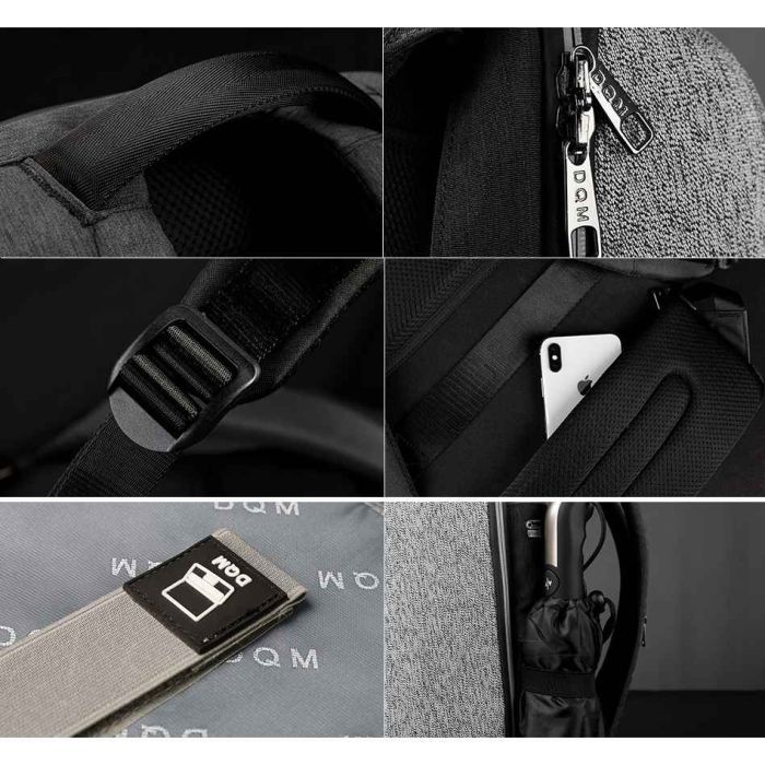 Рюкзак Tigernu D-83351 15.6" Black Grey (D-83351BlGr)