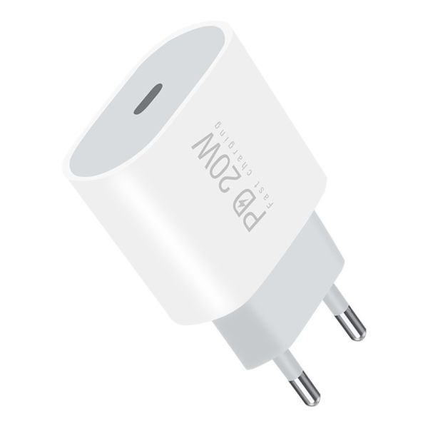 Мережевий зарядний пристрій WUW-C178 1Type-C PD20W  white (WUW-C178)