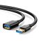 Подовжувач UGREEN US129 USB 3.0 Extension Male Cable 3m (Black) (UGR-30127) (UGR-30127)