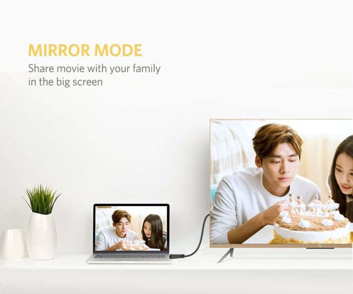 Кабель UGREEN ED015 HDMI Flat Cable 3m (UGR-50820) (UGR-50820)