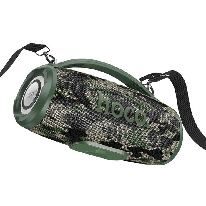 Портативна колонка HOCO HA4 Surge outdoor BT speaker Camouflage Green (6942007612272)