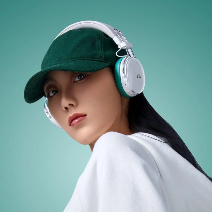 Бездротові накладні навушники ACEFAST H7 active noise reduction wireless headset Pearl white (6974316283560)