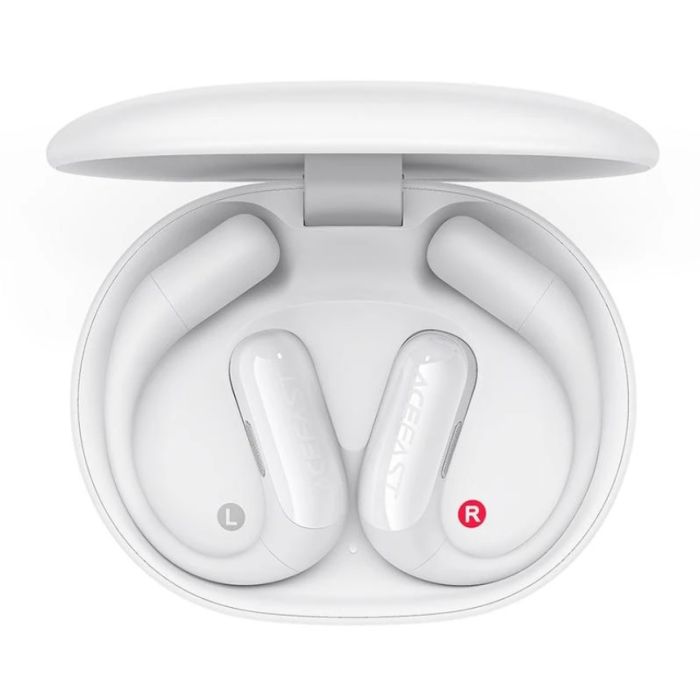 Бездротові навушники TWS ACEFAST FA002 ACEFIT Air wireless earbuds, ENC, IP54, White (6974316283638)