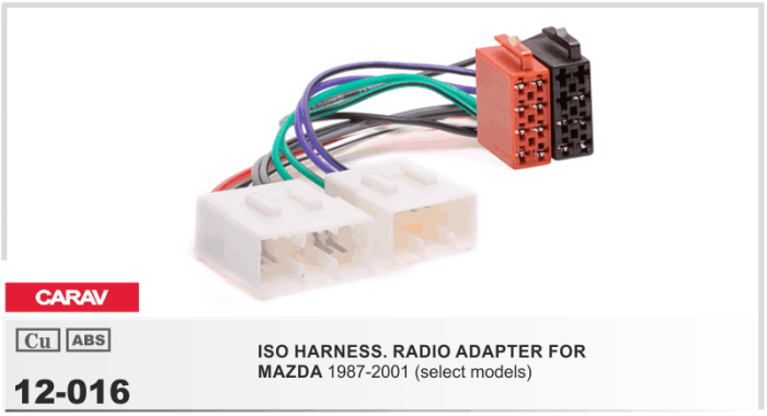 CARAV 12-016 ISO переходник