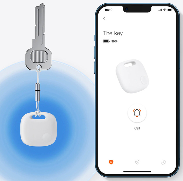Трекер Baseus T2 Pro Smart Device Tracker White (FMTP000002)