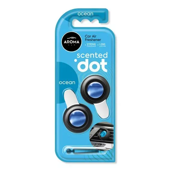 Автомобільний мембранний ароматизатор Aroma Car Scented Dot Double - Ocean (12016)