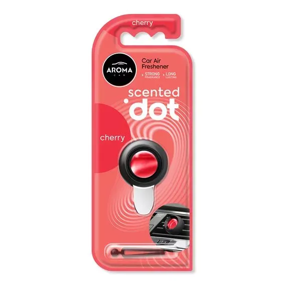 Автомобільний мембранний ароматизатор Aroma Car Scented Dot - Cherry (12041)