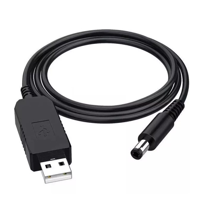 Кабель живлення для роутера USB-DC 5v-9v (1m) (USBDC59)