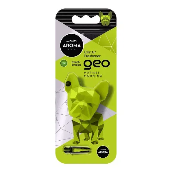 Автомобільний полімерний ароматизатор Aroma Car GEO Dog - Matisse Morning (12055)