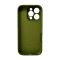 Чохол для смартфона Silicone Full Case AA Camera Protect for Apple iPhone 16 Pro 29,Army Green (FullAAi16P-29)