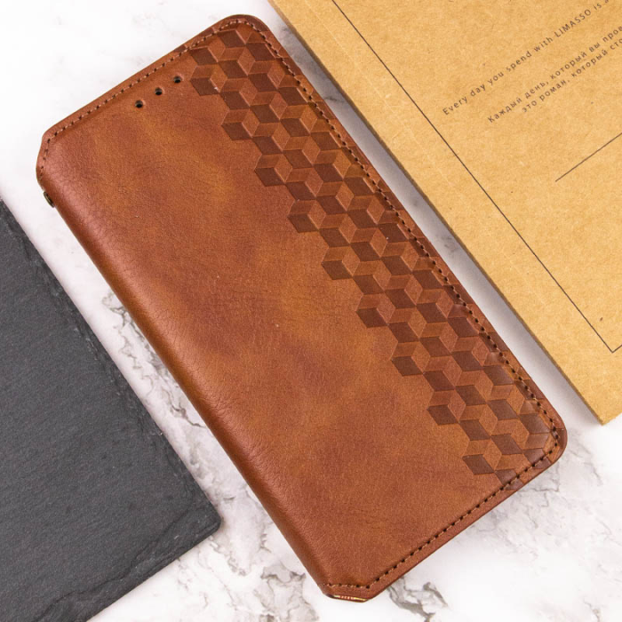Чохол-книжка для смартфона Rubic Leather for Samsung Galaxy M15/F15 5G Brown (RUBICSAM15/F155GBrown)