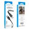 Кабель BOROFONE BX54 Ultra bright Type-C 1m 2.4A Black (6931474745835)