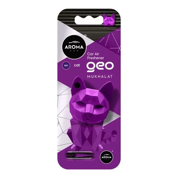 Автомобільний полімерний ароматизатор Aroma Car GEO Cat - Mukhalat (12151)