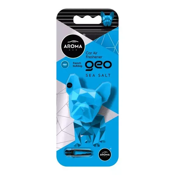 Автомобільний полімерний ароматизатор Aroma Car GEO Dog - Sea Salt (12154)