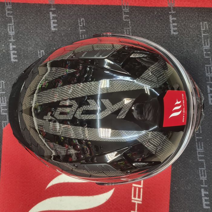 Мотошолом MT KRE+ S Carbon PURE A1 GLOSS XS