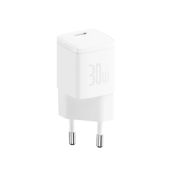 Мережевий зарядний пристрій Baseus Cube Pro Fast Charger 1C 30W EU White (CCXF000302)