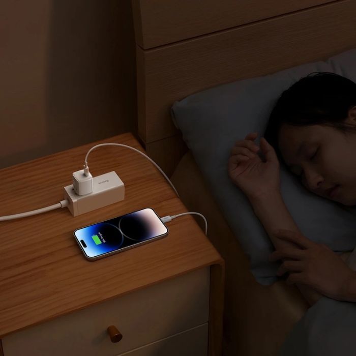 Мережевий зарядний пристрій Baseus Cube Pro Fast Charger 1C 30W EU White (CCXF000302)