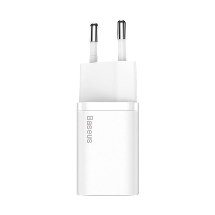 Мережевий зарядний пристрій Baseus Super Si quick charger IC 30W EU White (CCSUP-J02)