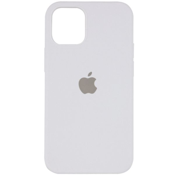 Чохол для смартфона Silicone Full Case AA Open Cam for Apple iPhone 12 8,White (FullOpeAAi12-8)