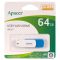 Флеш-накопичувач Apacer USB 3.2 Gen 1 AH357 64GB Blue (AP64GAH357U-1)