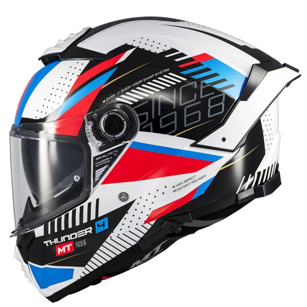 Мотошолом MT THUNDER 4 SV LUMINENCE A7 Gloss XS